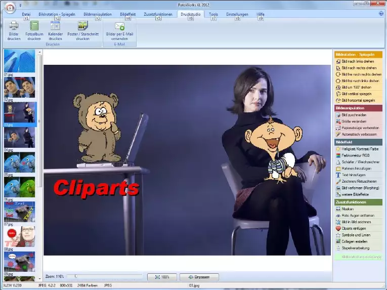 Foto bearbeiten
